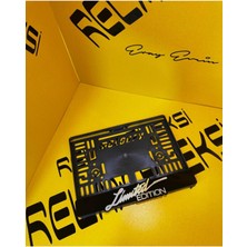 Pi Dekorasyon Limited Edıtıon Motor Hologram Pleksi Plakalık