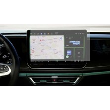 Velvoria Volkswagen Yeni Golf 12.9 Inç Navigasyon Esnek Nano Glass Ekran Koruyucu 2024