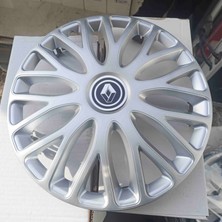 Yk Renault Kangoo Uyumlu 14 Inç Jant Kapağı 4'lü Takım Amblem Hediyeli