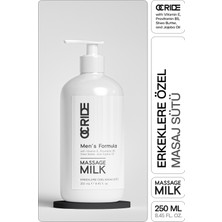 Feyza Design Erkekler Için Doğal Masaj Sütü, Nemlendirici ve Ferahlatıcı Bakım 250 ml