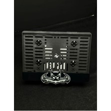 Pi Dekorasyon Uyumlu Motor Plakalık Batman Lazer Kesim Pleksi