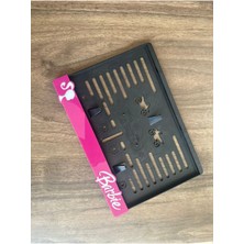 Pi Dekorasyon Barbie Pembe Motor Plakalık