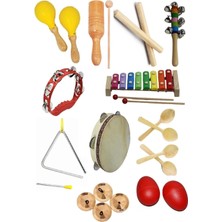 Allians Ritim Orf Seti 11 Parça, Şık ve Renkli Tasarım, Eğlenceli Hobi Malzemeleri