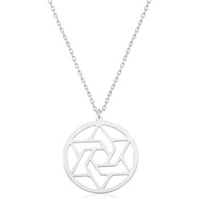 Inure Jewelry Gümüş Çember Bayan Kolye