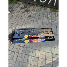 Pi Dekorasyon Araba Pleksi Plakalık Uyumlu