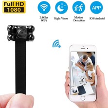 Nanocamcoders 1k ° 1080P Hd Mini Premium Kamera Sesli Video Kablosuz Gizli Güvenlik Kamerası Uzak Izle Ev Ofis Depo