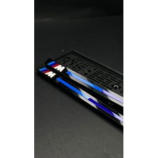 Pi Dekorasyon Bmw M Uyumlu Renkli Lux Pleksi Takmatik Plakalık
