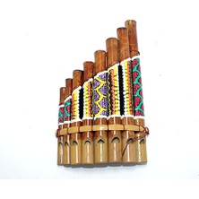 Neva Prime Bambu Batikli Pan Flüt
