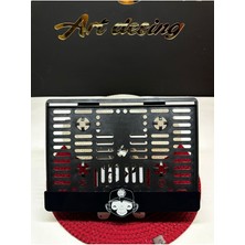 Pi Dekorasyon Motor Plakalık "maymun Kafa ''takmatik Lazer Kesim Pleksi ( 1 Adet )