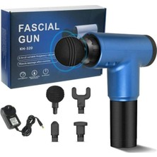 Feyza Design Derin Doku Kas Masaj Tabancası, Kademeli Güç, 2000MAH Batarya, 4 Başlık