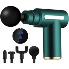 Feyza Design Profesyonel Masaj Tabancası Kas Gevşetici Elektrikli Titreşimli Masaj Aleti