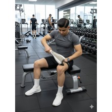 Feyza Design Şarjlı Vurmalı Titreşimli Spor Masaj Tabancası 4 Başlıklı