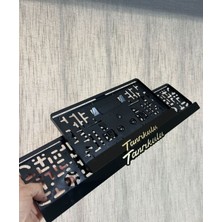 Pi Dekorasyon 1.kalite 1 Kare 1 Uzun Takmatik Pleksi Plakalık