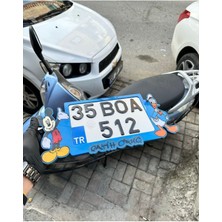 Pi Dekorasyon Motor Pleksi Plakalık