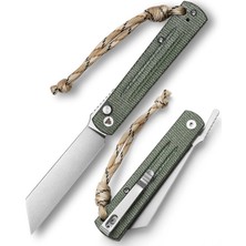 Trivisa HYDRA-04G | Higonokami Düğmeli Kilit | Mikarta Sap | 10CR15COMOV Çelik Çakı | TY11-GM-10