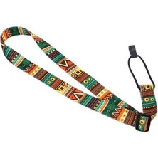 Allians Renkli Desenli Ukulele Askısı, Rahat ve Şık Çanta Aksesuarı