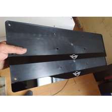 Pi Dekorasyon Mini Couper Lüx Pleksi Plakalık 2 ADET3D Piano Black Lazer Kesim