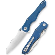 Trivisa TRITON-04L | Başparmak Sapı | Mikarta Sap | Önden Açılan 14C28N Çelik Çakı | TY24-LM-14