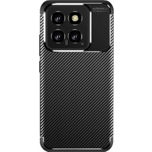 Xiaomi Mi 14T Kılıf Auto Focus Karbon Kapak - Siyah