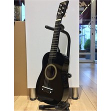 Allians Çocuklar Için 60CM Ahşap Siyah Gitar Oyuncak, Eğlenceli ve Güvenli Hobi