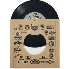 Allians 45'lik Plak Zarfı, 25 Adet, Logo Baskılı, Güvenli ve Şık Tasarım