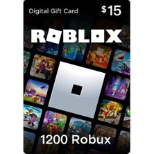 Roblox Robux Gift Card - 1200 Robux (Tam Yüklenir)