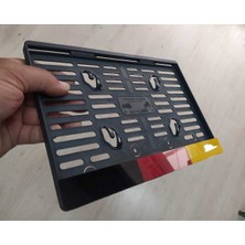 Pi Dekorasyon Alman Takmatik Motorsiklet Pleksi Plakalık Uyumlu 3D