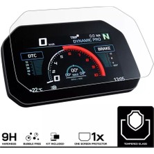 Velvoria Bmw S1000 Rr Xr 6.5 Inç Tft Gösterge Hd 9h Temperli Glass Ekran Koruyucu Nano