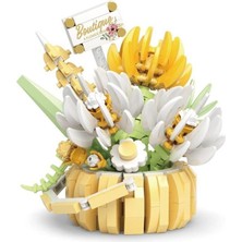 P1089 Çiçek Buketi 517 Parça Block Oyuncak