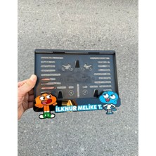 Pi Dekorasyon Motorsiklet Pleksi Plakalık