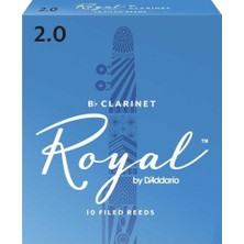 Allians Sib Klarnet Kamışı No:2, D'addario Woodwinds Royal RCB1020, Yüksek Performans
