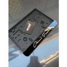 Pi Dekorasyon Imzalı Motorsiklet Plakalık Takmatik Model