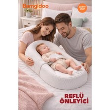 Bamgidoo Mobilya Bamgidoo Premium Yeni Doğan Reflü Önleyici Bebek Yatağı – Koruma Bantlı