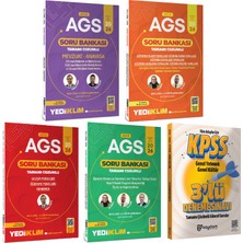 Yediiklim Yayınları 2026 Meb Ags Güncel Basım-Yeni Müfredat Tamamı Çözümlü Soru Bankası Seti