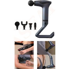 Feyza Design 3 In 1 Masaj Aleti, Titreşim, 12 Mod, Uzun Tasarım, LCD Ekran