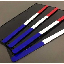 Pi Dekorasyon Fransız Pleksi Plakalık Ön Arka Takım 3D Lazer Kesim