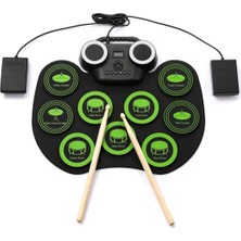 Allians USB Şarjlı Dijital Elektronik Davul Seti, Pedallı ve Hd Görüntü Kalitesi