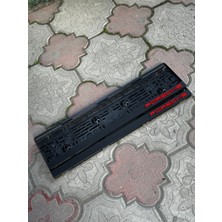 Pi Dekorasyon Mat Pleksi Takmatik Plakalık Porsche Model