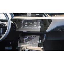 Velvoria Audi A6 Navigasyon ve Alt Kontrol Paneli Esnek Nano Glass Ekran Koruyucu 2019-2023