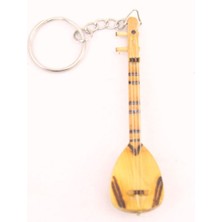 Allians Doğal Ahşap Anahtarlık, Şık ve Hafif Takı Aksesuarı