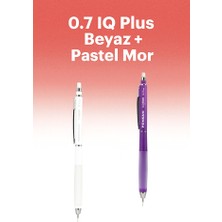 KarmaOfis My Iq Plus Versatil Kalem 0.7 Beyaz + Pastel Mor