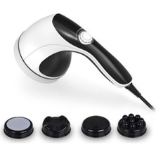 Feyza Design 4 Başlıklı Çok Fonksiyonlu Vücut Masaj Aleti, Rahatlatıcı ve Etkili