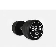 32,5 kg Profesyonel Kauçuk Kaplı Dambıl