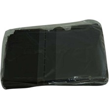 OEM Küçük Boy Atlet Geri Dönüşüm Granül Çanta Poşet 40X25 cm Kalın Siyah 1000 gr 1 Paket
