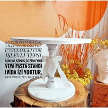 Allians Ahşap Pasta Standı, Sunum ve Servis Için Şık ve Dayanıklı Tasarım