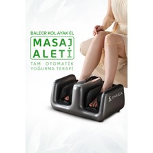 Feyza Design Tam Otomatik Baldır ve Kol Masaj Aleti, Rahatlatıcı ve Ferahlatıcı Kullanım