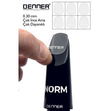 Allians Şeffaf Klarnet Bek Dişliği 6'lı Set, %100 Uyum, Konfor Sağlar