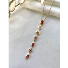 Modesa Bijuteri Barbie Element Pembe Çelik Kolye- Kutulu Gönderim