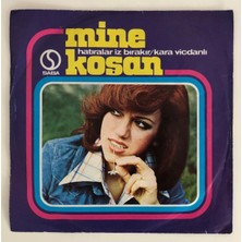 Allians Vintage 45 Lik Plak - Mine Koşan Kara Vicdanlı Hatıralar Iz Bırakan Dönem Baskı