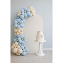 Balon Seti 80 Adet ( Açık Mavi-Deniz Kumu )